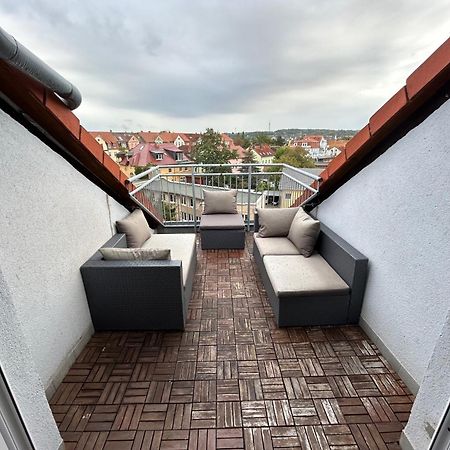 Schoene Neue Dg Wohnung Mit Sonniger Dachterrasse Und Fantastischem Ausblick Naumburg  Exterior photo